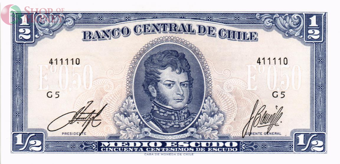 ЧИЛИ 1/2 ЭСКУДО 1