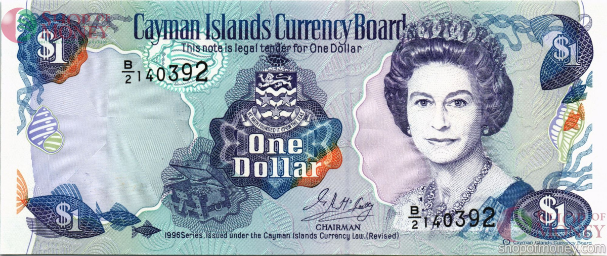 КАЙМАНОВЫ ОСТРОВА 1 ДОЛЛАР 1