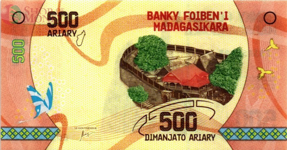 МАДАГАСКАР 500 АРИАРИ 1