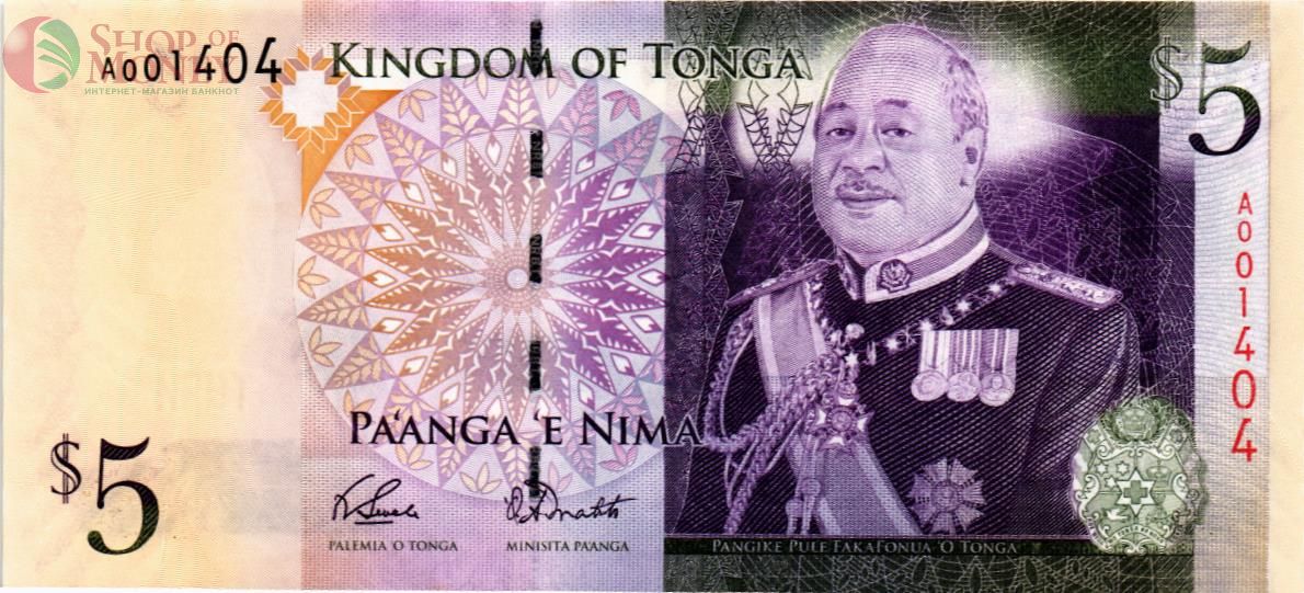 ТОНГА 5 ПААНГА 1