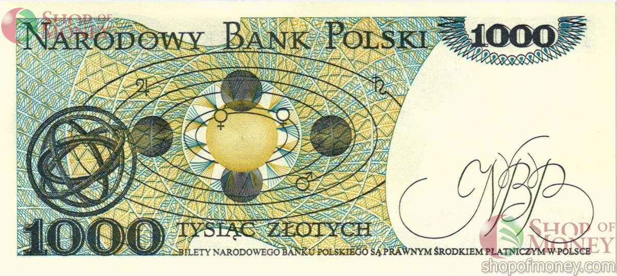 ПОЛЬША 1000 ЗЛОТЫХ 2