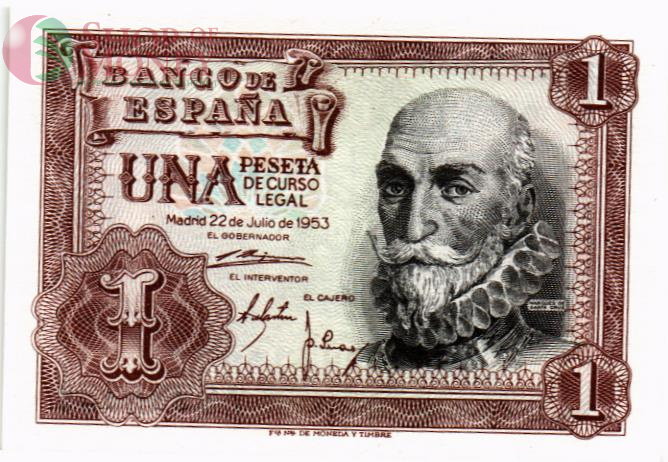 ИСПАНИЯ 1 ПЕСЕТА 1