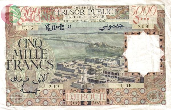 АФАР И ИССА 5000 ФРАНКОВ (ДЖИБУТИ) 1