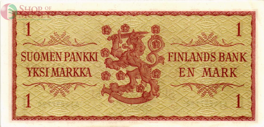 ФИНЛЯНДИЯ 1 МАРКА 2