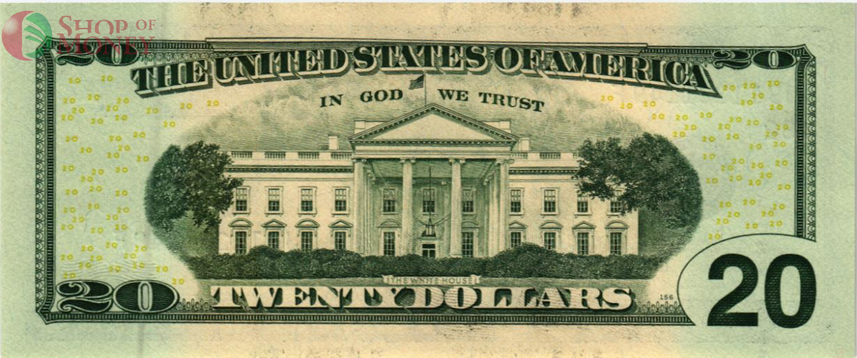 США 20 ДОЛЛАРОВ (B - НЬЮ-ЙОРК) 2