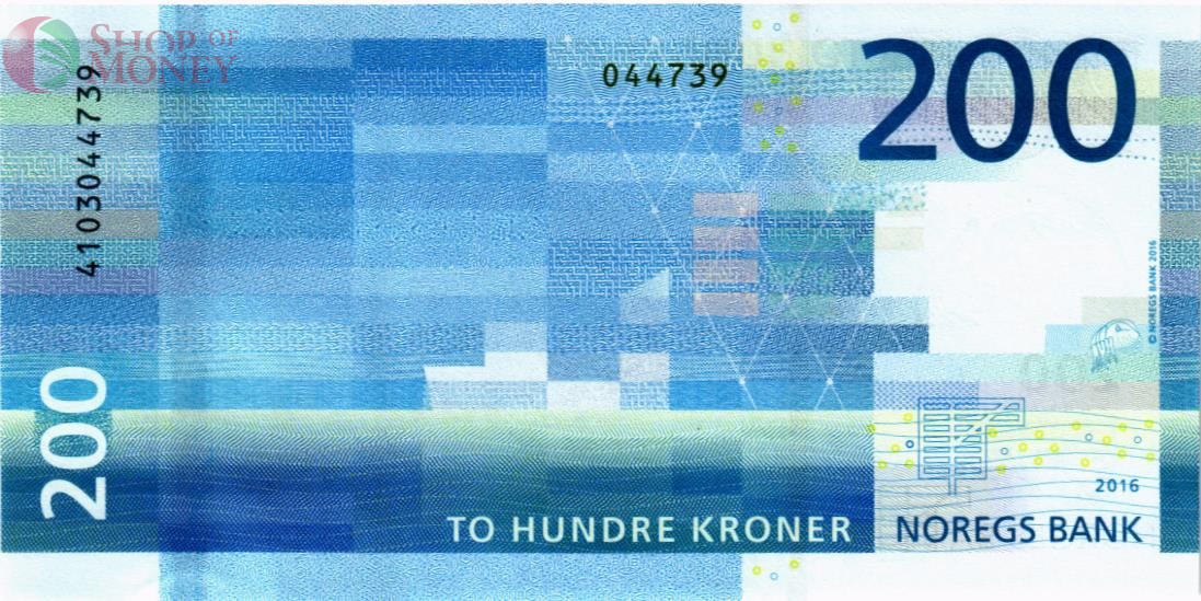 НОРВЕГИЯ 200 КРОН 2