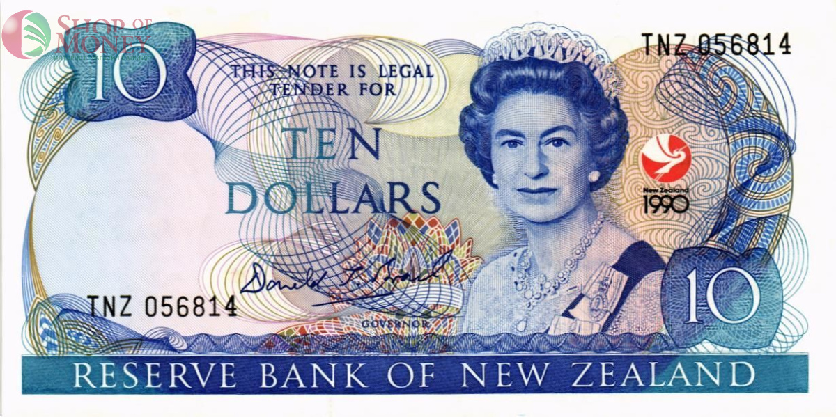 НОВАЯ ЗЕЛАНДИЯ 10 ДОЛЛАРОВ 1