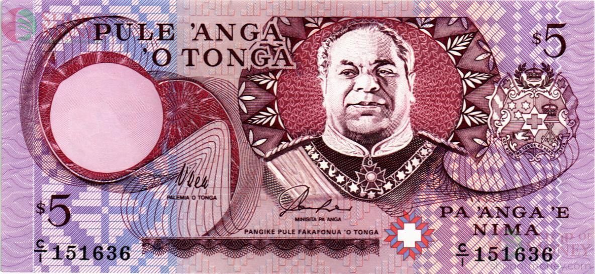 ТОНГА 5 ПААНГА 1