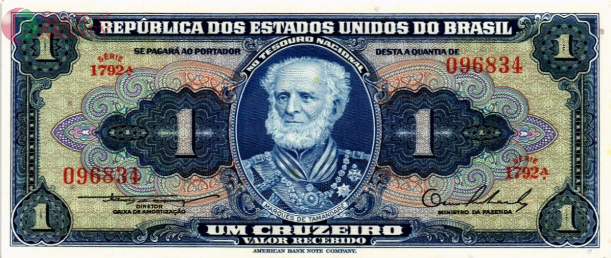 БРАЗИЛИЯ 1 КРУЗЕЙРО 1