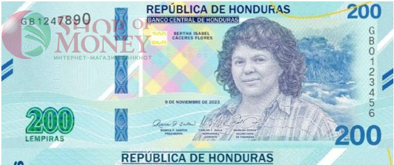 ГОНДУРАС 200 ЛЕМПИР 1