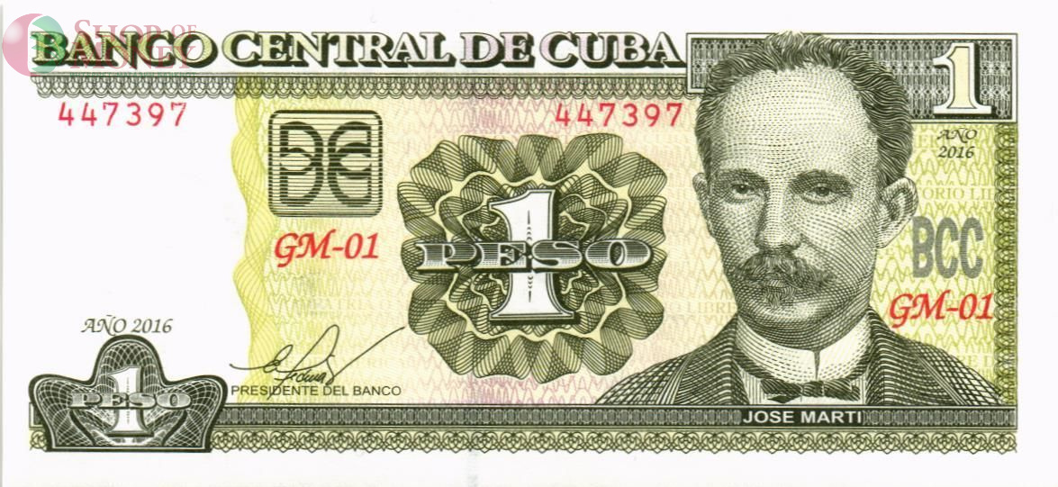 КУБА 1 ПЕСО 1