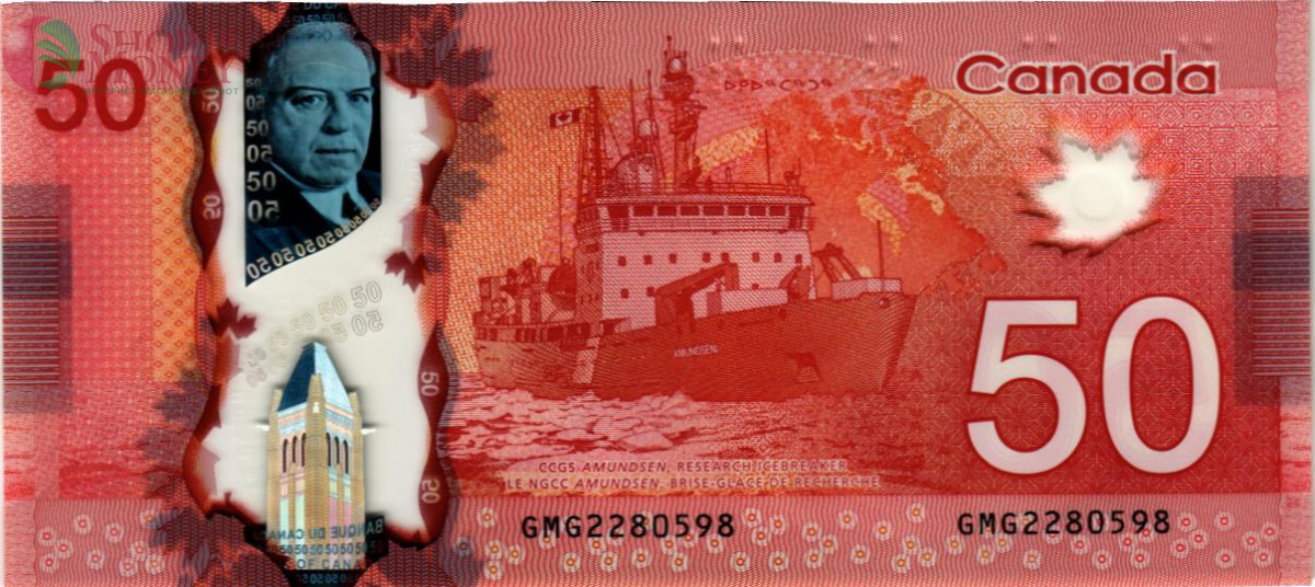 КАНАДА 50 ДОЛЛАРОВ 2