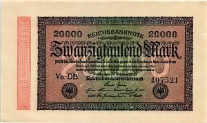 ГЕРМАНИЯ 20000 МАРОК 1