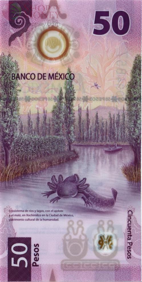 МЕКСИКА 50 ПЕСО (31.03.2021) 2