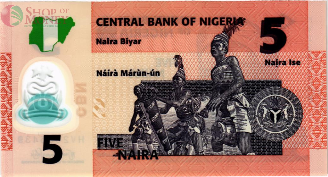 НИГЕРИЯ 5 НАЙРА 2
