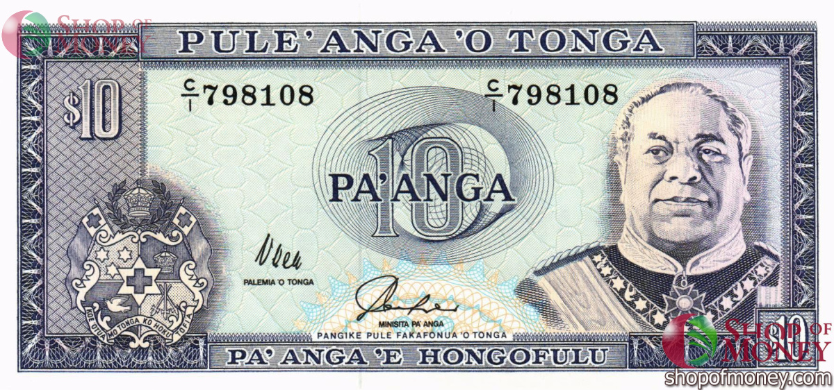ТОНГА 10 ПААНГА 1