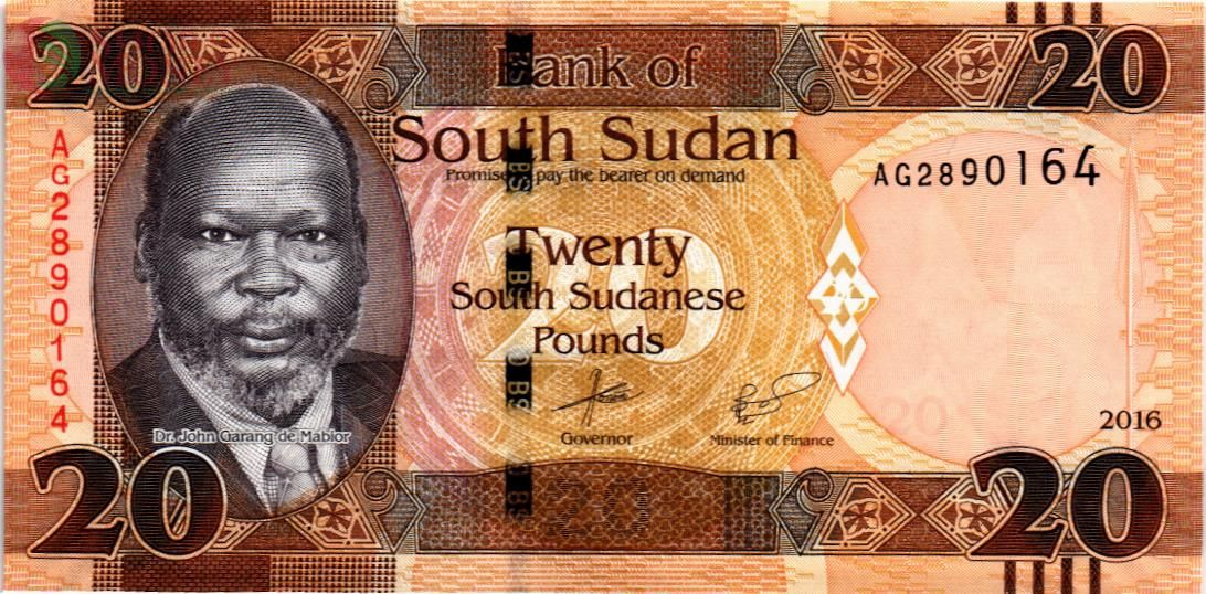 ЮЖНЫЙ СУДАН 20 ФУНТОВ 1