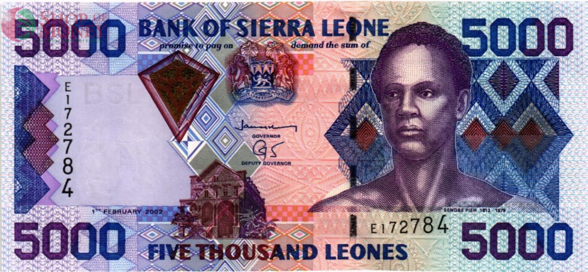 СЬЕРРА-ЛЕОНЕ 5000 ЛЕОНЕ 1