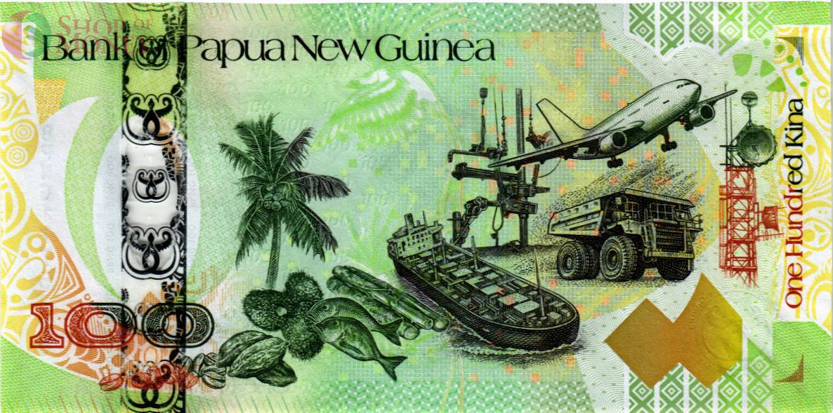 ПАПУА-НОВАЯ ГВИНЕЯ 100 КИНА 2