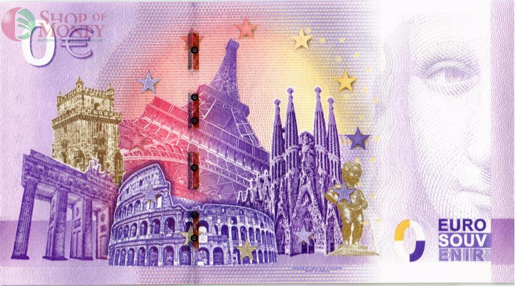 USA PRESIDENT DONALD TRUMP (SPECIMEN) 0 ЕВРО 2