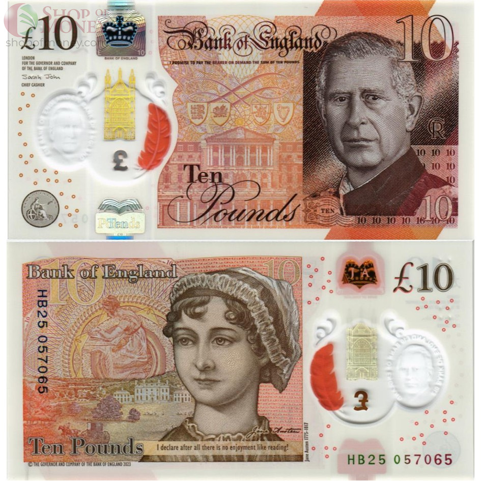 ВЕЛИКОБРИТАНИЯ / АНГЛИЯ НАБОР 5-10-20-50 ФУНТОВ 5