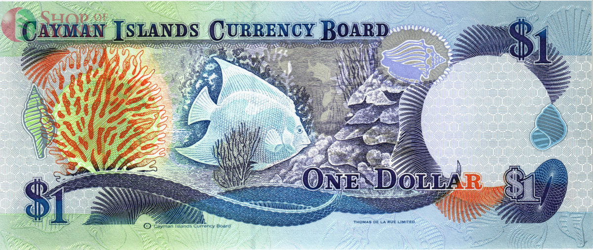 КАЙМАНОВЫ ОСТРОВА 1 ДОЛЛАР 2