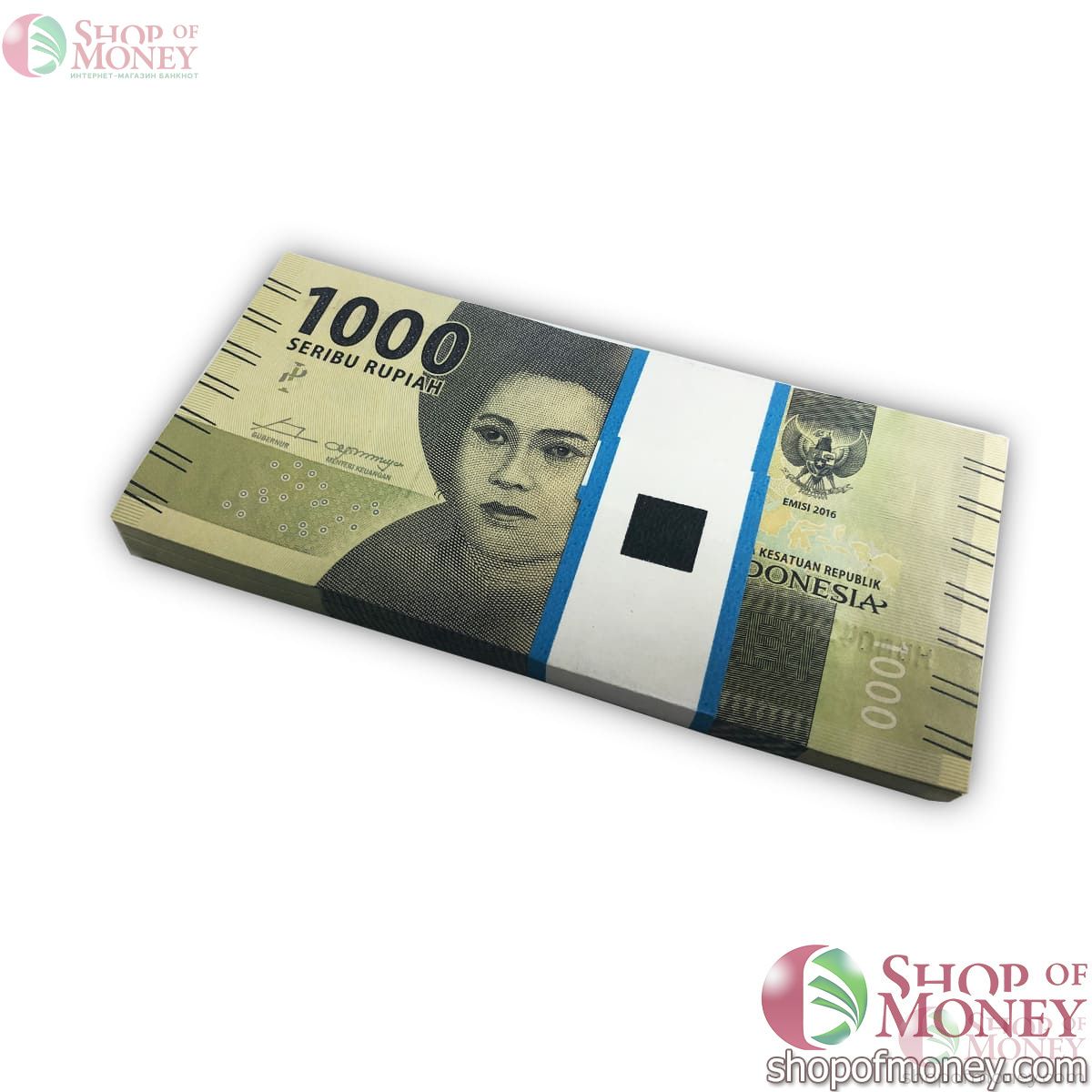 ИНДОНЕЗИЯ 1000 РУПИЙ (100 БАНКНОТ) 1