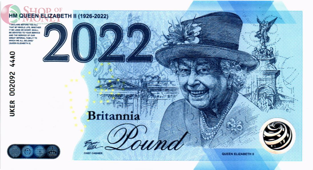 ВЕЛИКОБРИТАНИЯ/АНГЛИЯ 1 ФУНТ (СУВЕНИРНАЯ) 1