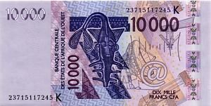 СЕНЕГАЛ 10000 ФРАНКОВ 1