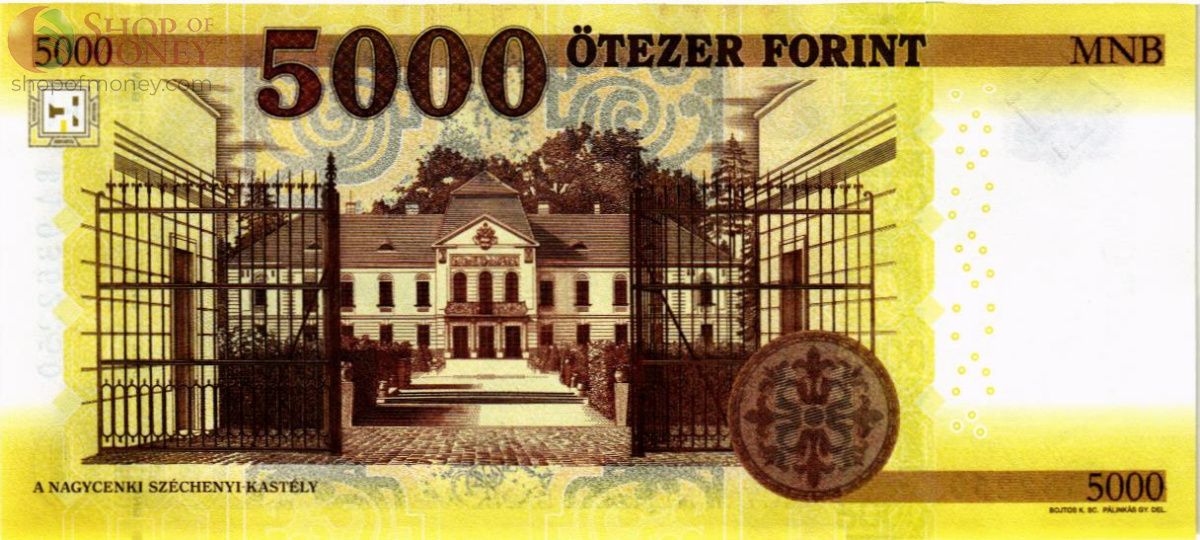 ВЕНГРИЯ 5000 ФОРИНТОВ 2