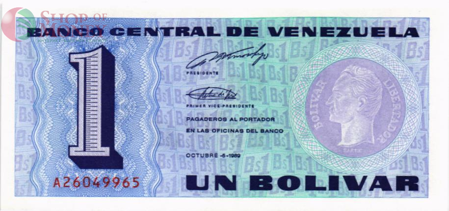 ВЕНЕСУЭЛА 1 БОЛИВАР 1