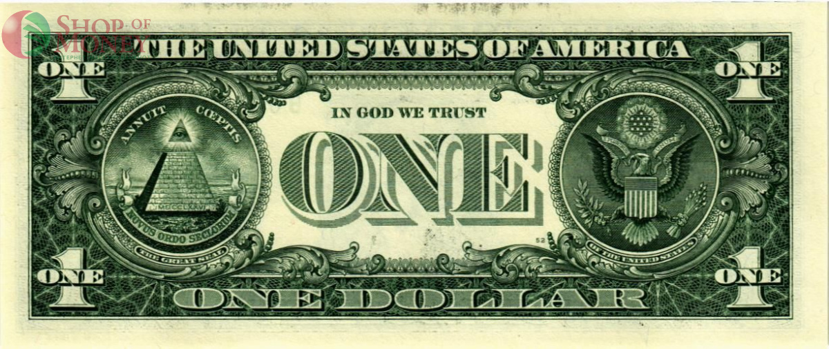 США 1 ДОЛЛАР (B - НЬЮ-ЙОРК) 2