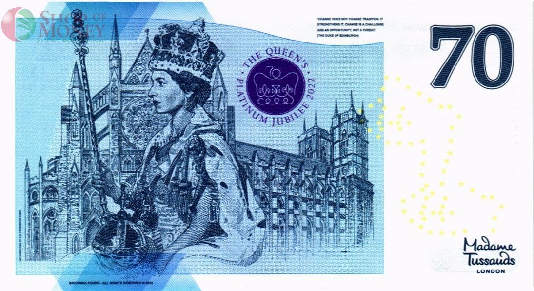 ВЕЛИКОБРИТАНИЯ/АНГЛИЯ 1 ФУНТ (СУВЕНИРНАЯ) 2