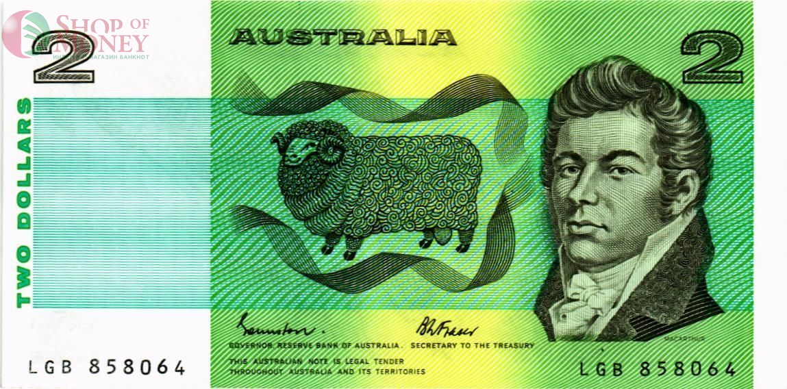 АВСТРАЛИЯ 2 ДОЛЛАРА 1