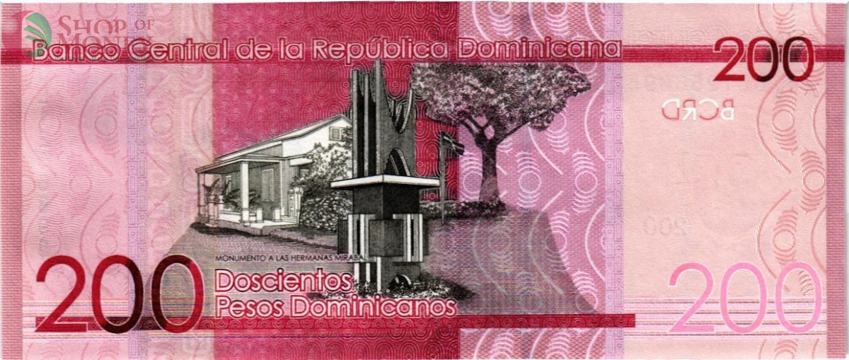 ДОМИНИКАНСКАЯ РЕСПУБЛИКА 200 ПЕСО 2