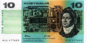 АВСТРАЛИЯ 10 ДОЛЛАРОВ usd 1
