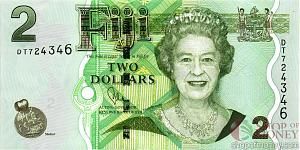 ФИДЖИ 2 ДОЛЛАРА 1