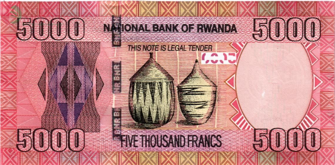 РУАНДА 5000 ФРАНКОВ 2