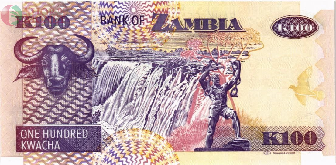 ЗАМБИЯ 100 КВАЧА 2