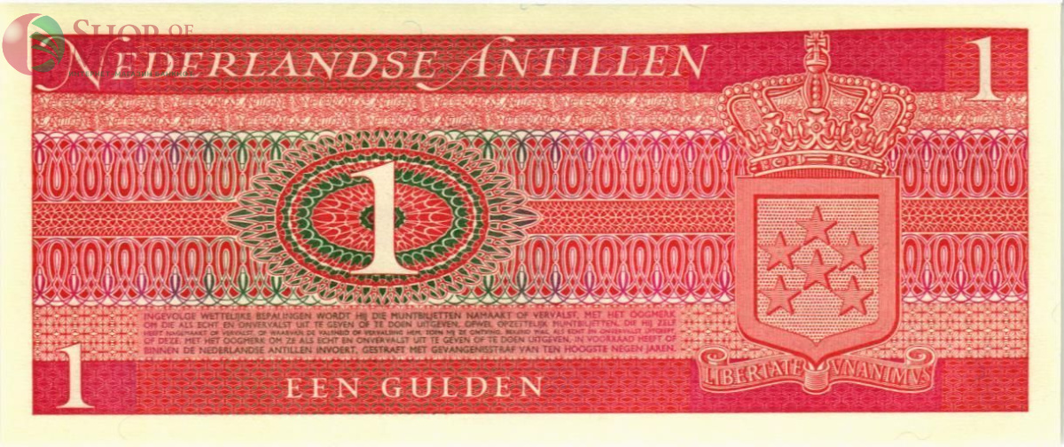 НИДЕРЛАНДСКИЕ АНТИЛЬСКИЕ ОСТРОВА 1 ГУЛЬДЕН 2