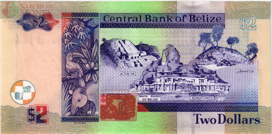 БЕЛИЗ 2 ДОЛЛАРА #DR132444 2