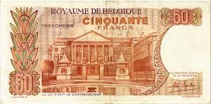 БЕЛЬГИЯ 50 ФРАНКОВ 2