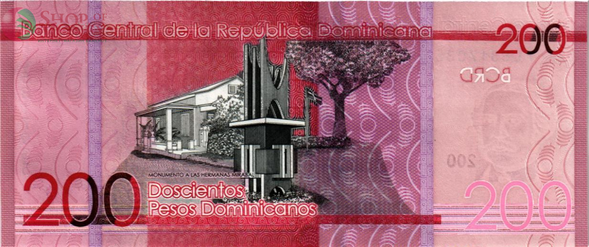 ДОМИНИКАНСКАЯ РЕСПУБЛИКА 200 ПЕСО 2