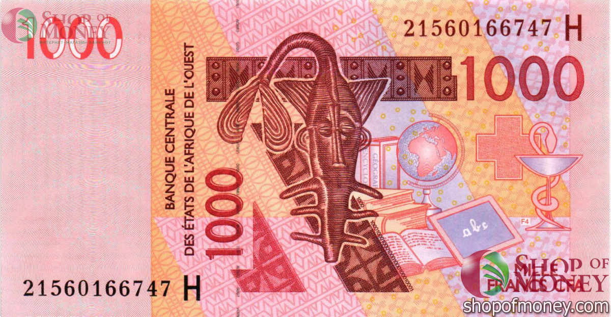 НИГЕР 1000 ФРАНКОВ 1