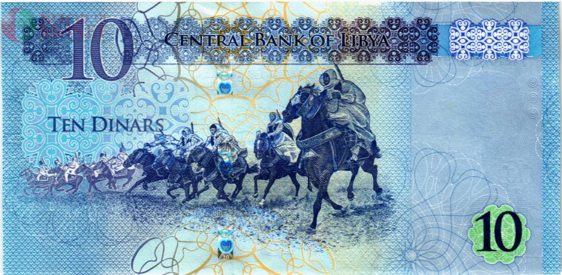 ЛИВИЯ 10 ДИНАР 2
