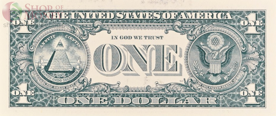 США 1 ДОЛЛАР B - НЬЮ-ЙОРК (PMG - GRADE 64) 3