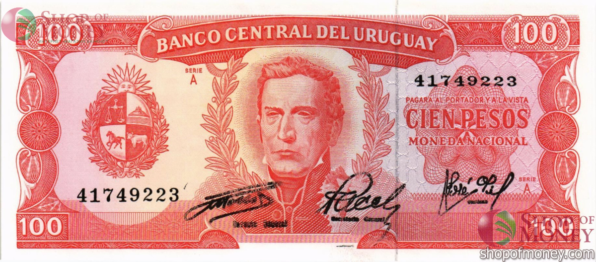 УРУГВАЙ 100 ПЕСО 1