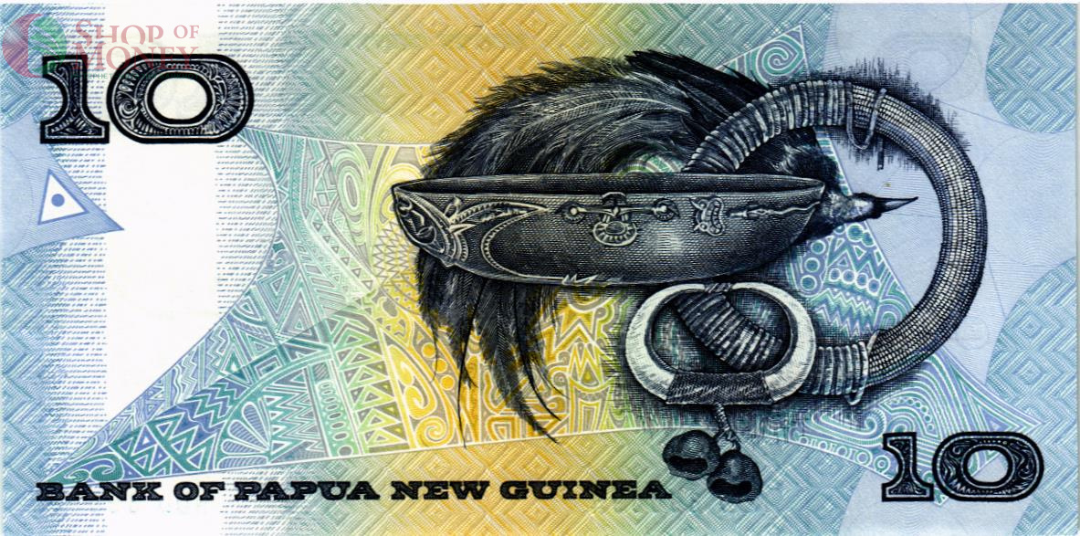 ПАПУА-НОВАЯ ГВИНЕЯ 10 КИНА 2