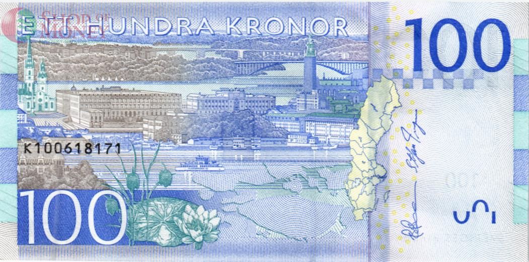 ШВЕЦИЯ 100 КРОН 2