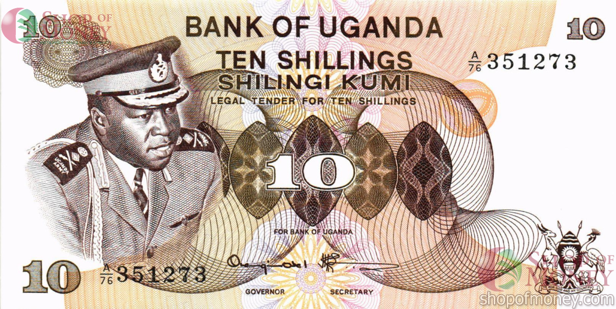УГАНДА 10 ШИЛЛИНГОВ 1